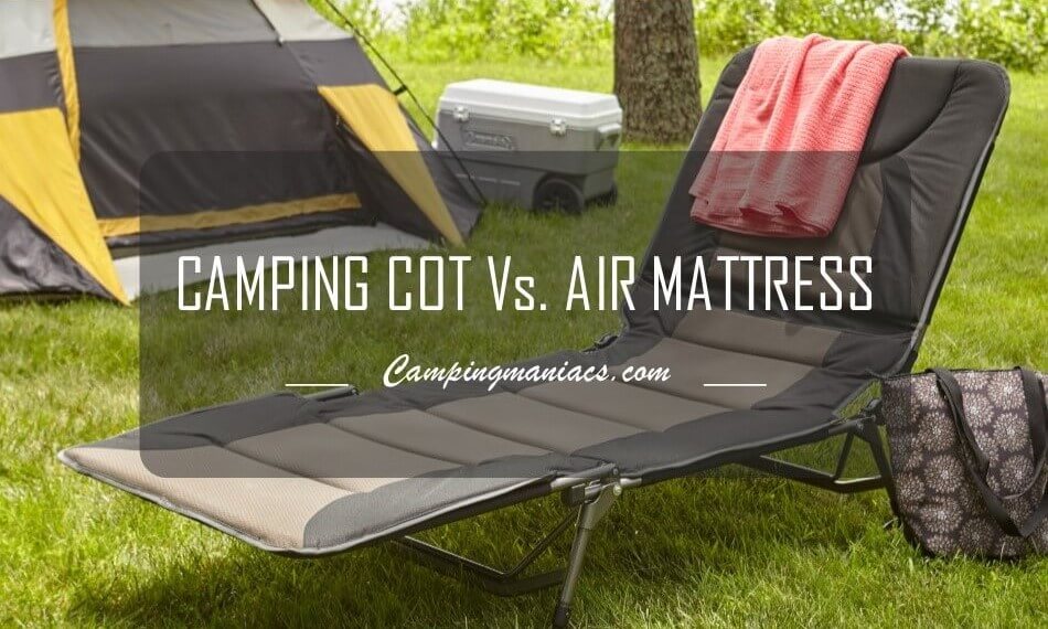 cots and air mattresses