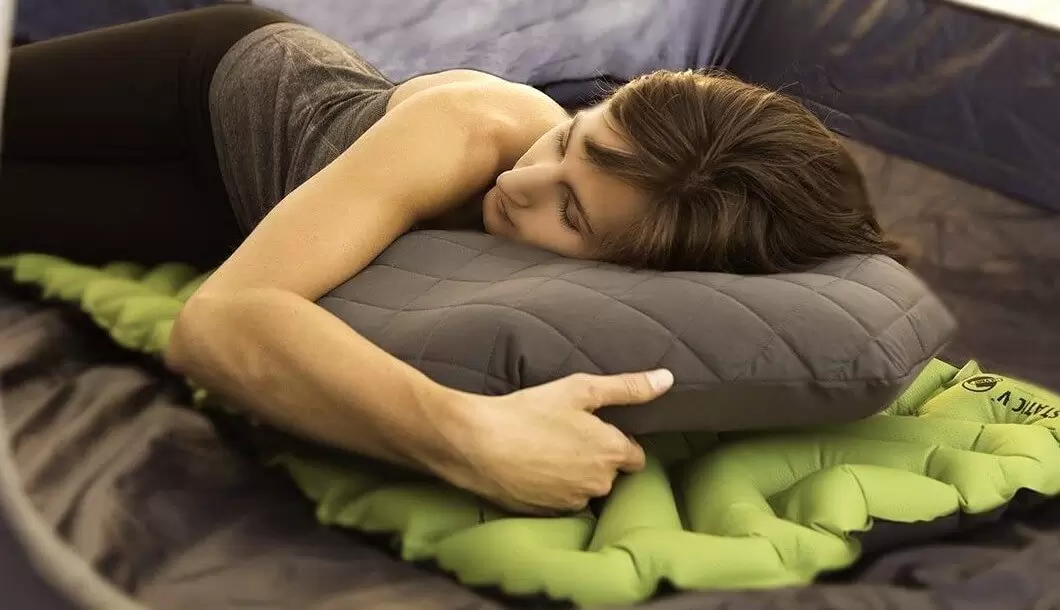luxe inflatable lumbar back cushion